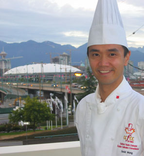 VIU Culinary Student, David Wong