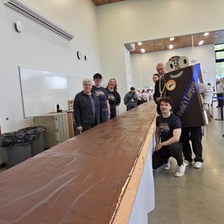 the world's largest Nanaimo bar