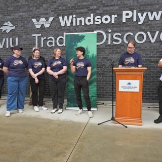 VIU baking program alumni whose idea it was to make the world's largest Nanaimo bar.