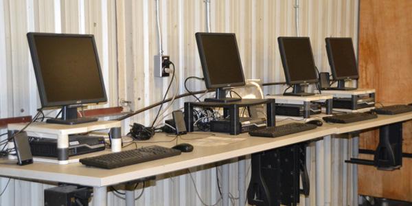Computer stations